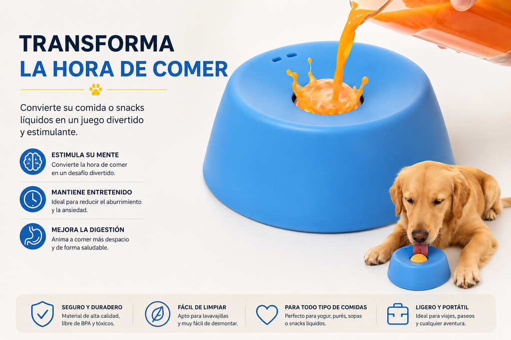 Comedero Antiansiedad para Perros