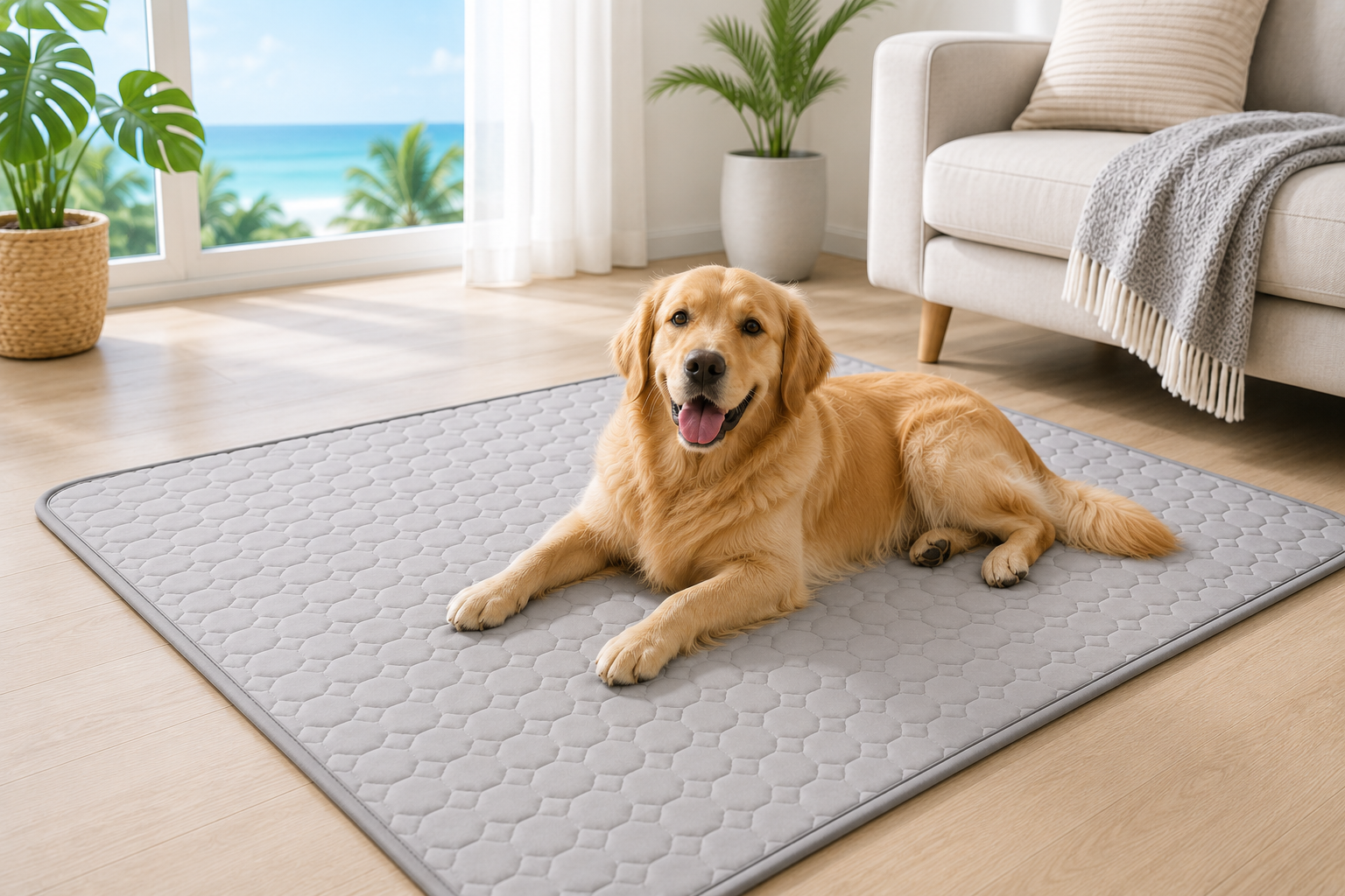 Alfombra refrescante para mascotas