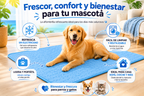 Alfombra refrescante para mascotas