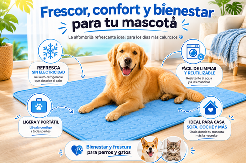 Alfombra refrescante para mascotas